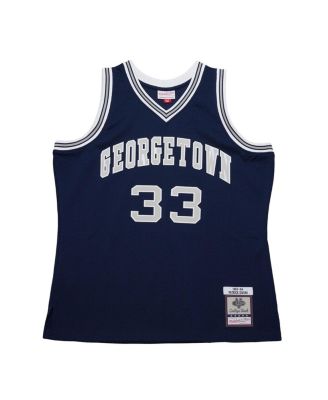 Men's Navy Patrick Ewing Georgetown Hoyas 1983/84 Jersey