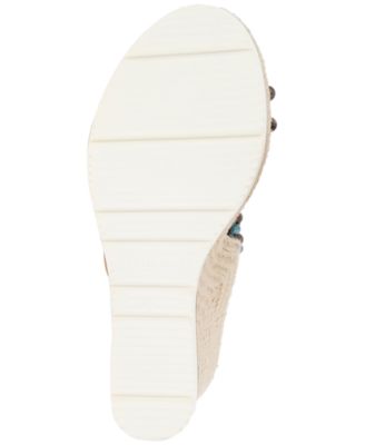 Women's Evora Beaded Wedge Sandals