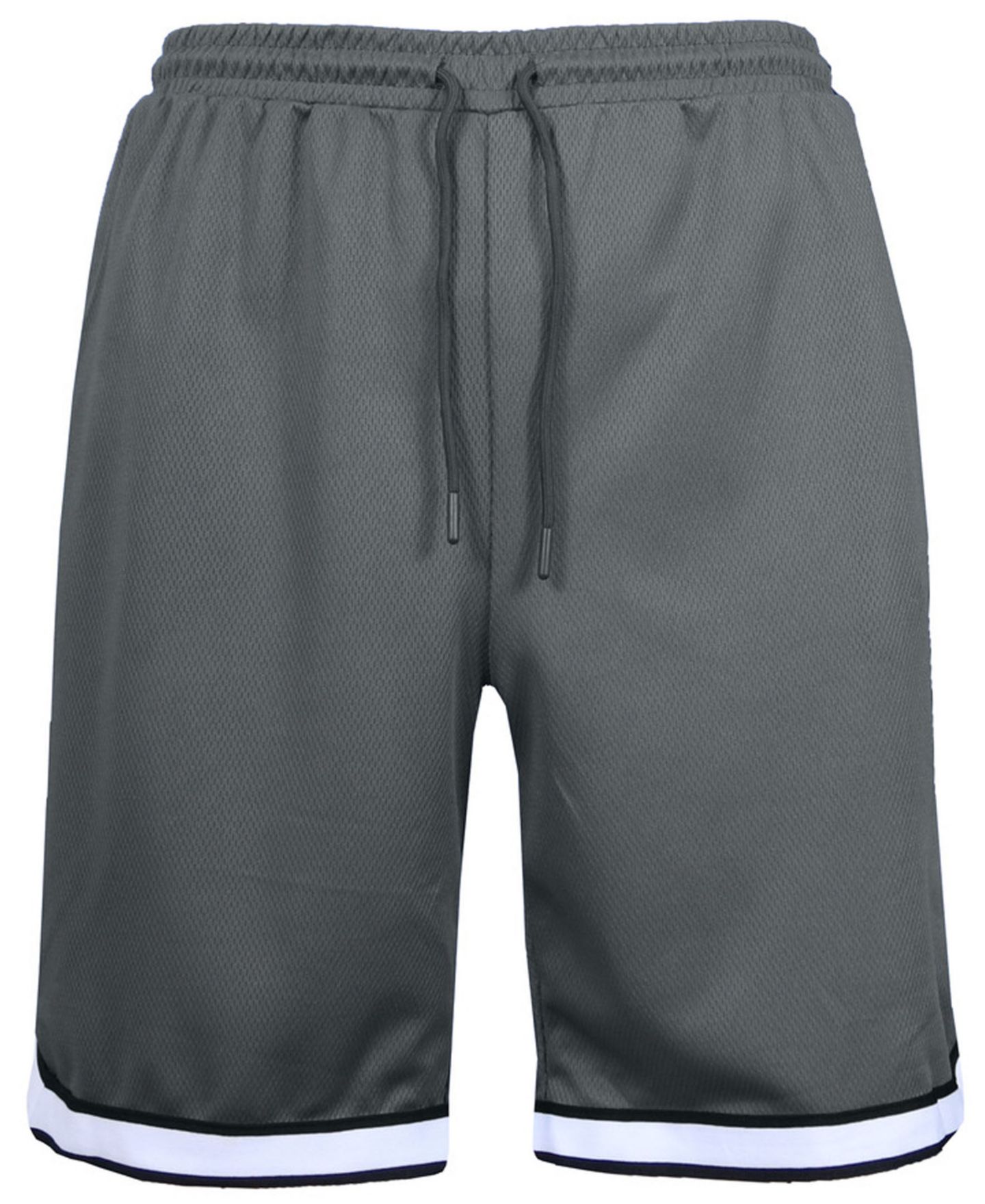 Мужские шорты Galaxy By Harvic Premium Active Moisture Wicking Workout Mesh Shorts with Trim, цвет: Угольный — фото 1