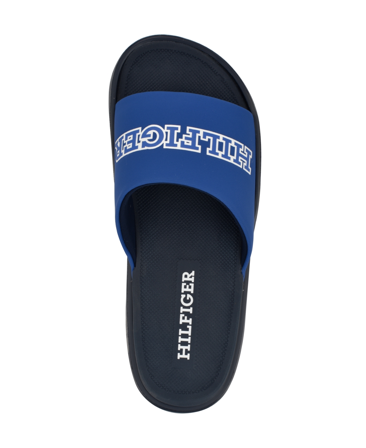 Tommy Hilfiger Men's Moldo Fashion Pool Slides In Medium Blue