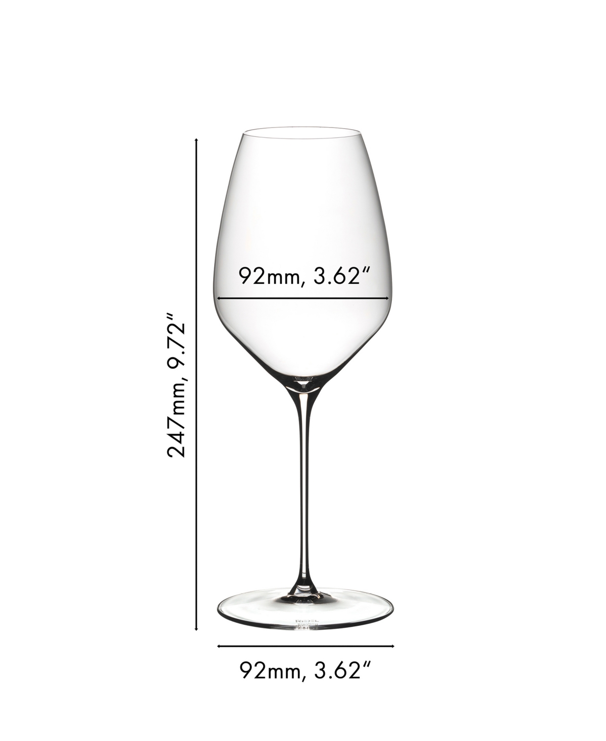 Riedel Veloce Riesling Wine Glasses, Set Of 2 In Clear