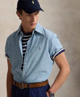 Men's Classic-Fit Chambray Shirt