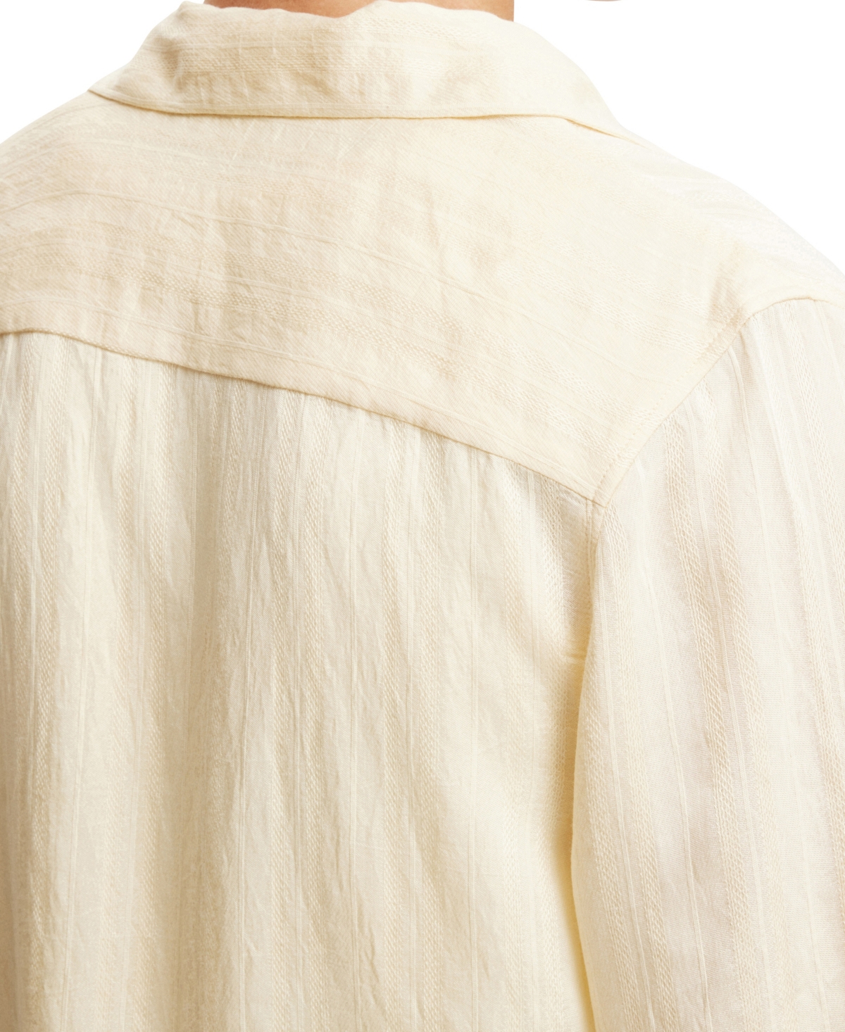 Shop Cotton On Men's Box Fit Short Sleeve Shirt In Summer Yellow Dobby