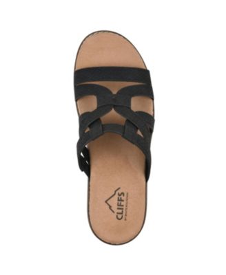 Women's Tinisha Wedge Slip-On Sandals