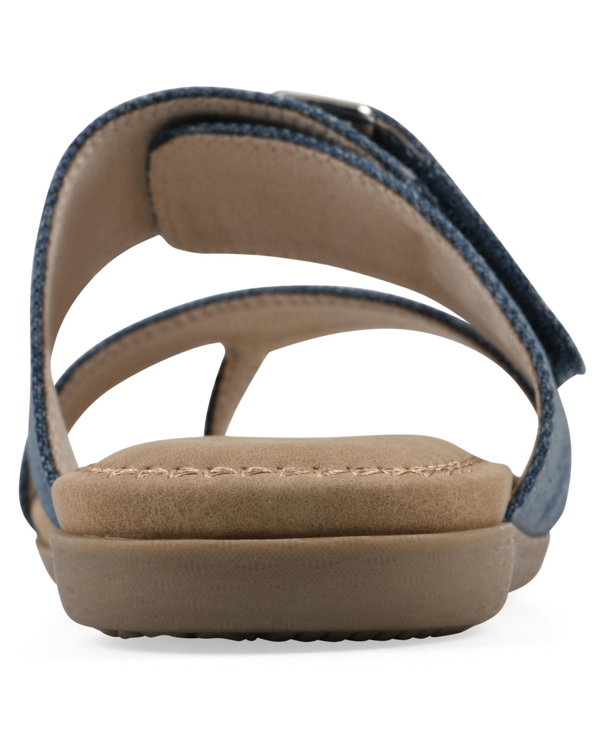 CLIFFS BY WHITE MOUNTAIN WOMEN'S FANCIFY SLIP-ON SANDALS 