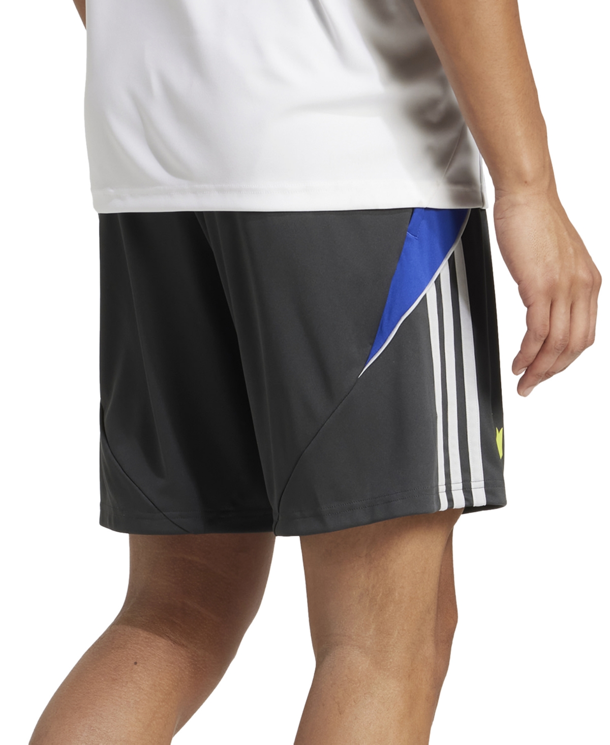 Adidas Originals Men's Performance Messi 8" Shorts In Carbon