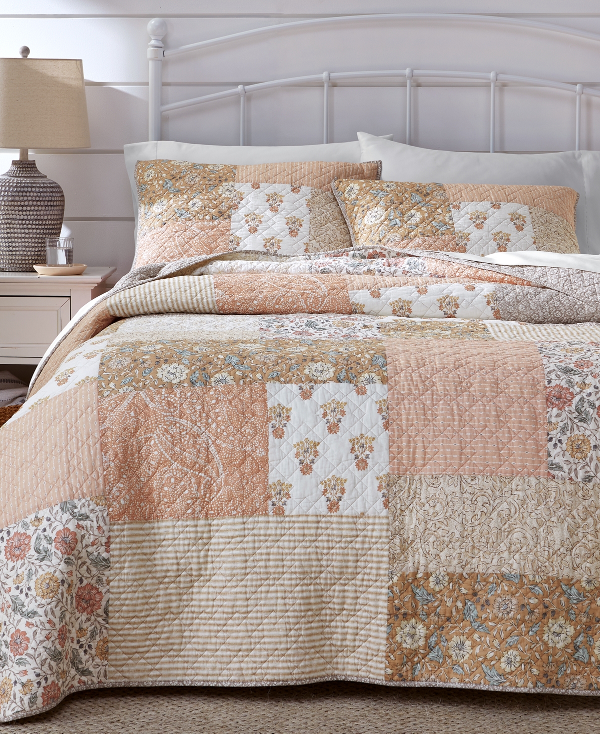 Charter Club Jaipur Quilt Sets Exclusively At Macys In Rosewood