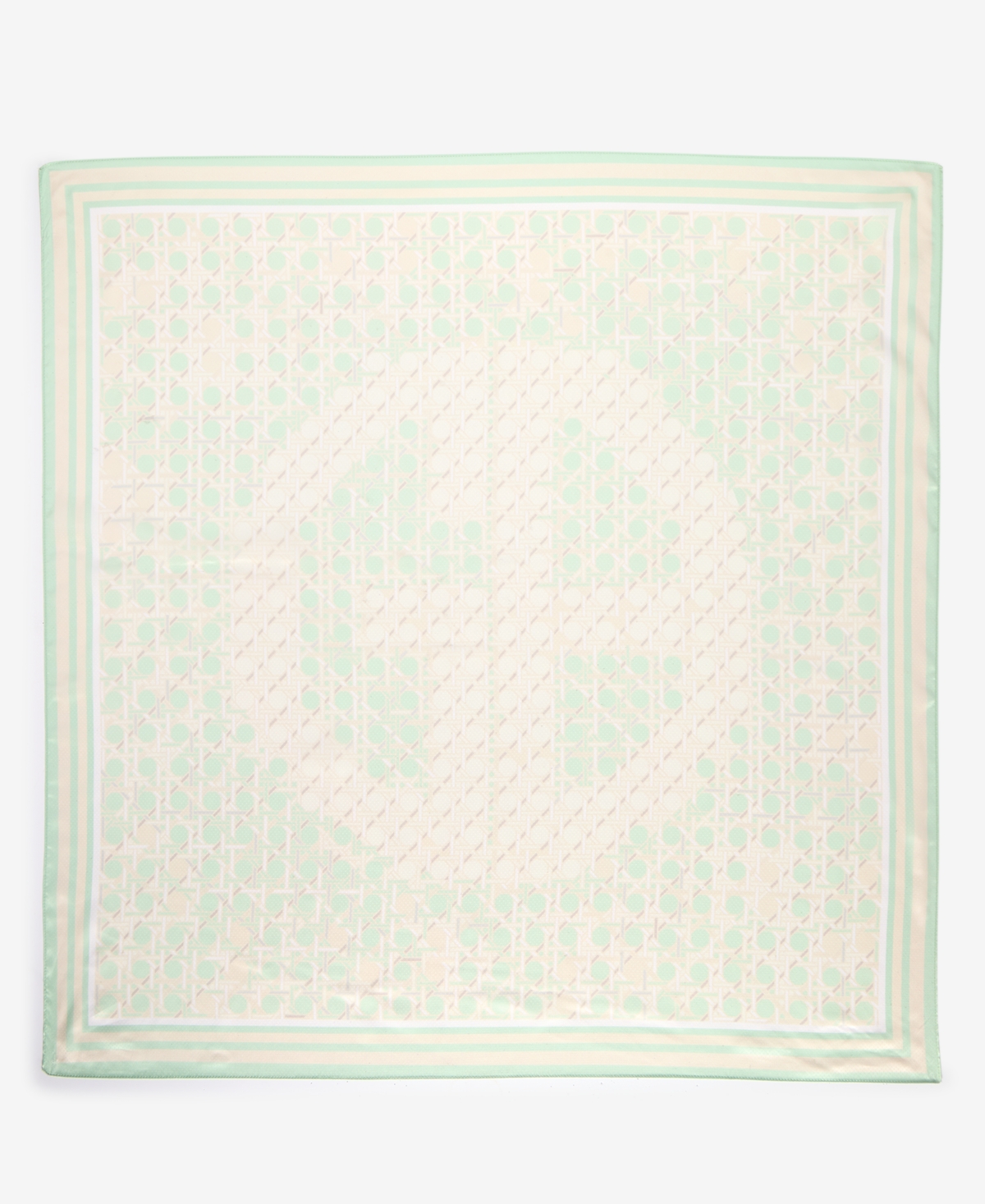 Textured Printed Square Scarf, Exclusively at Macy's - White