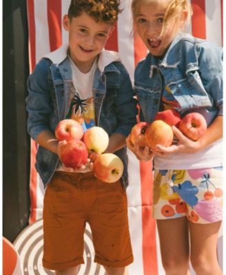 Toddler Boys Stretch Twill Short Vibrant Orange - Toddler|Child