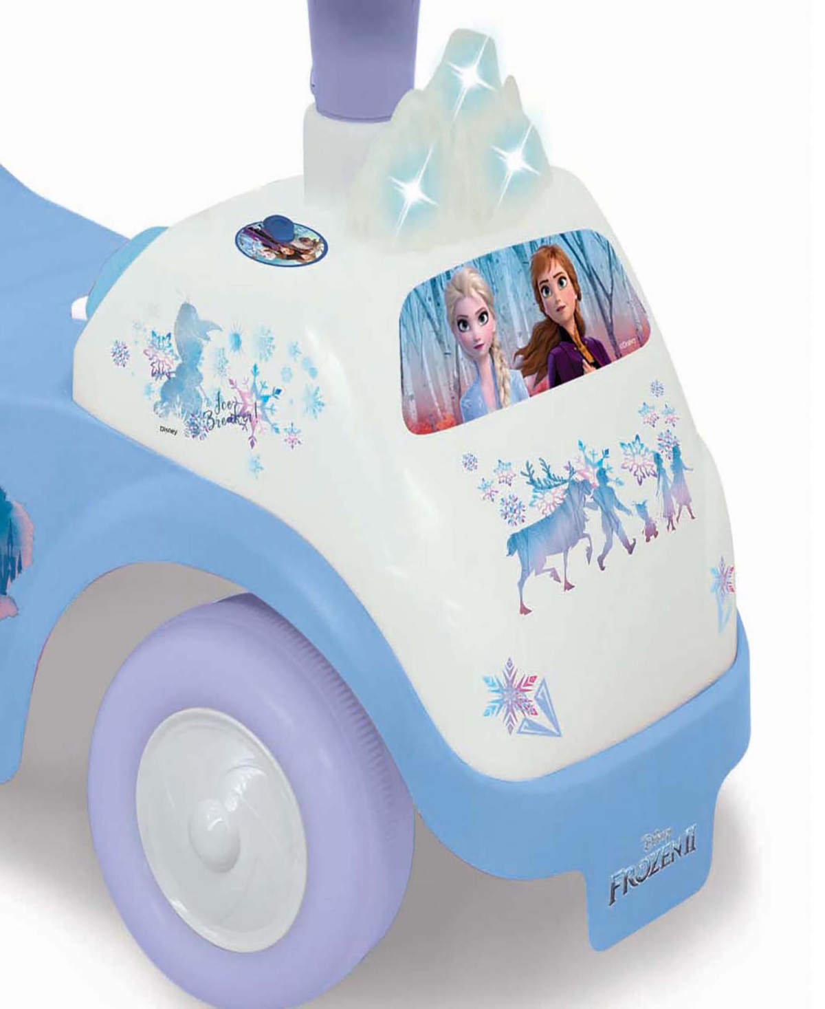 Kiddieland Disney Frozen 2 Lights And Sounds Activity Ride-on In Multi