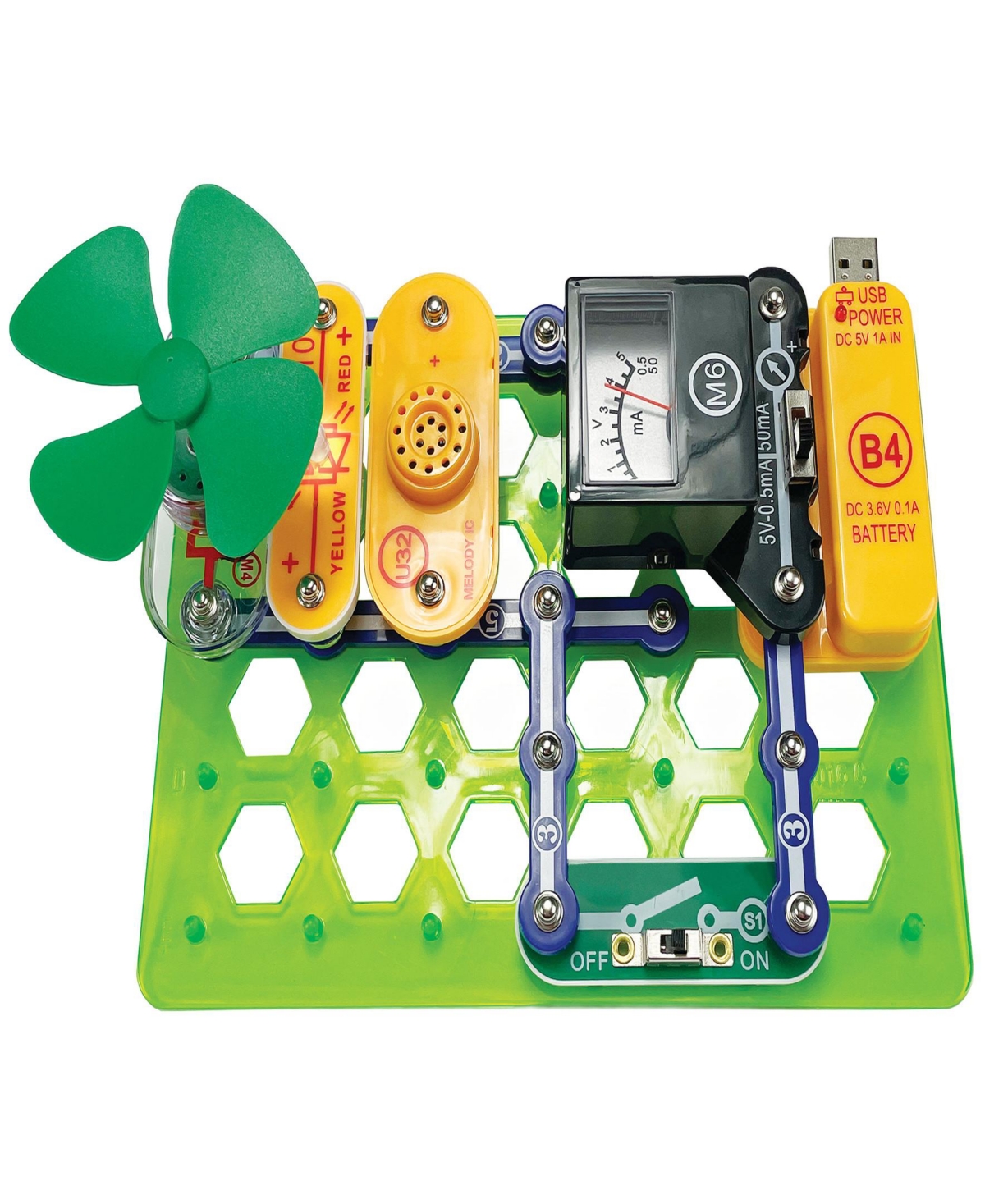Elenco Snap Circuits Green Energy Lab Educational Toy In Multi