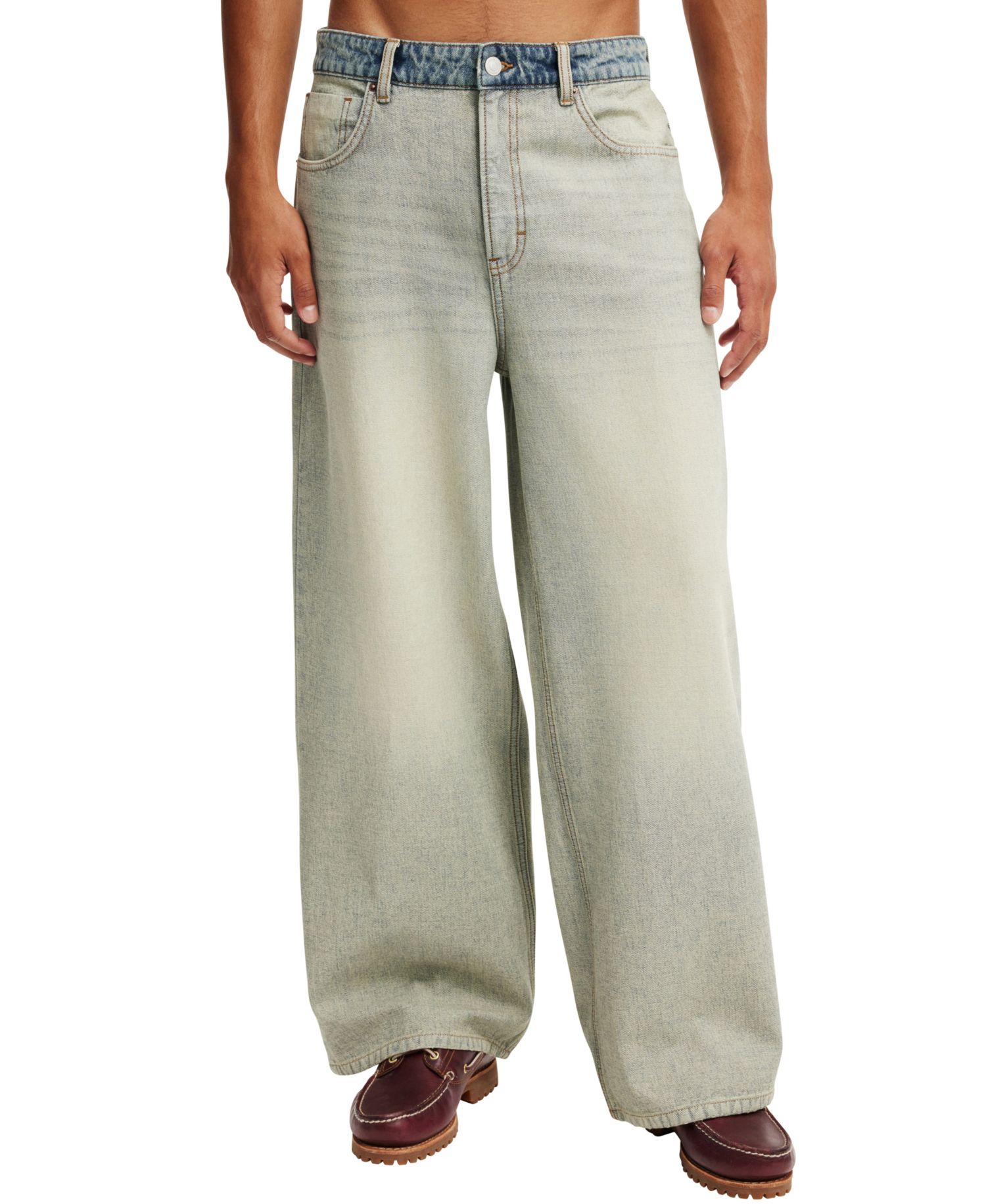 Men's Super Baggy Reverse Jean