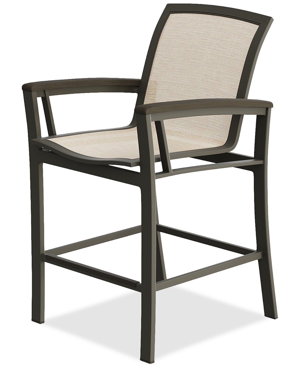 Agio Bartow Outdoor Counter Stool, Created For Macy's