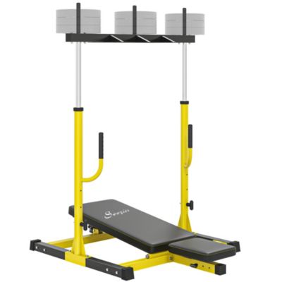 Leg Press Machine with Adjustable Leg, Back, Head Positions