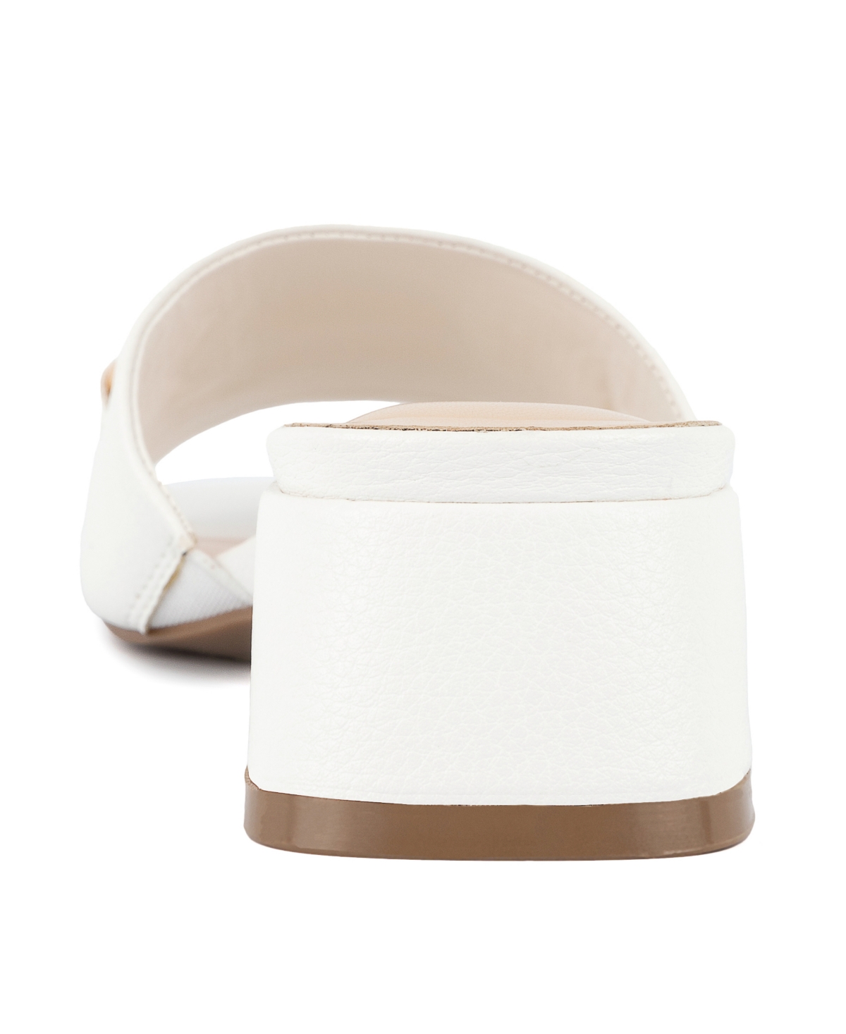 Jones New York Women's Uniqua Block Heel Dress Sandals In White