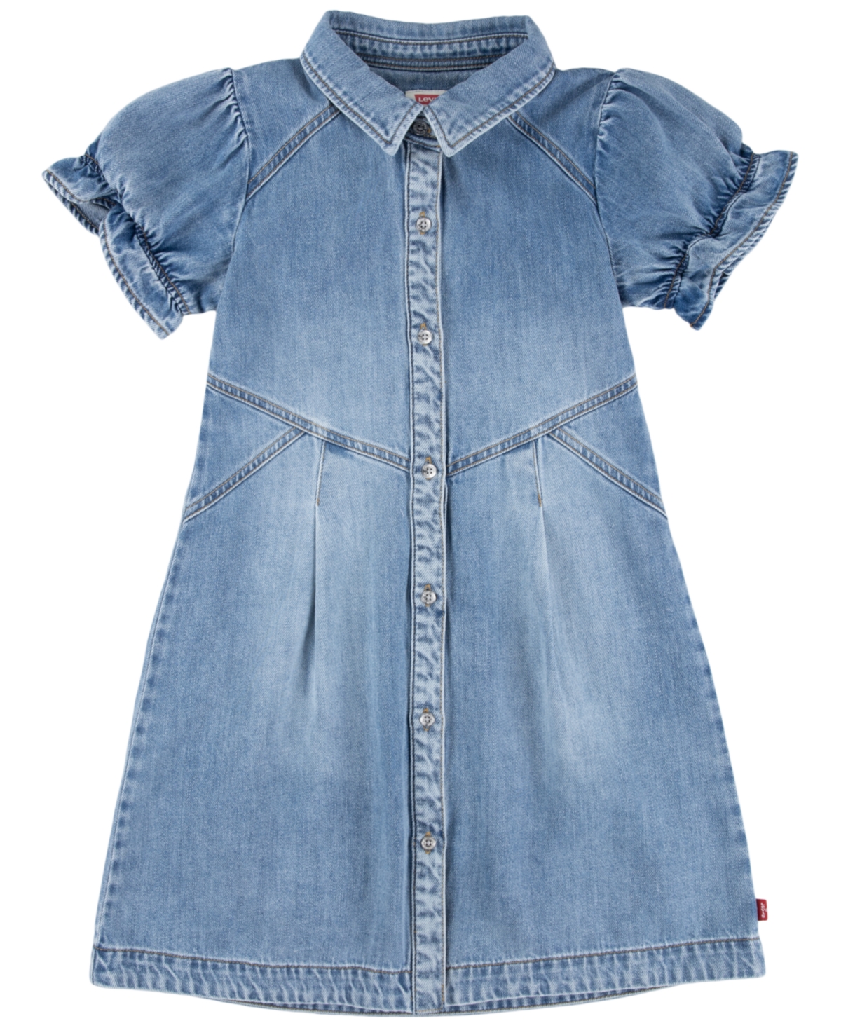 LEVI'S BIG GIRLS WESTERN BUTTON UP DRESS 