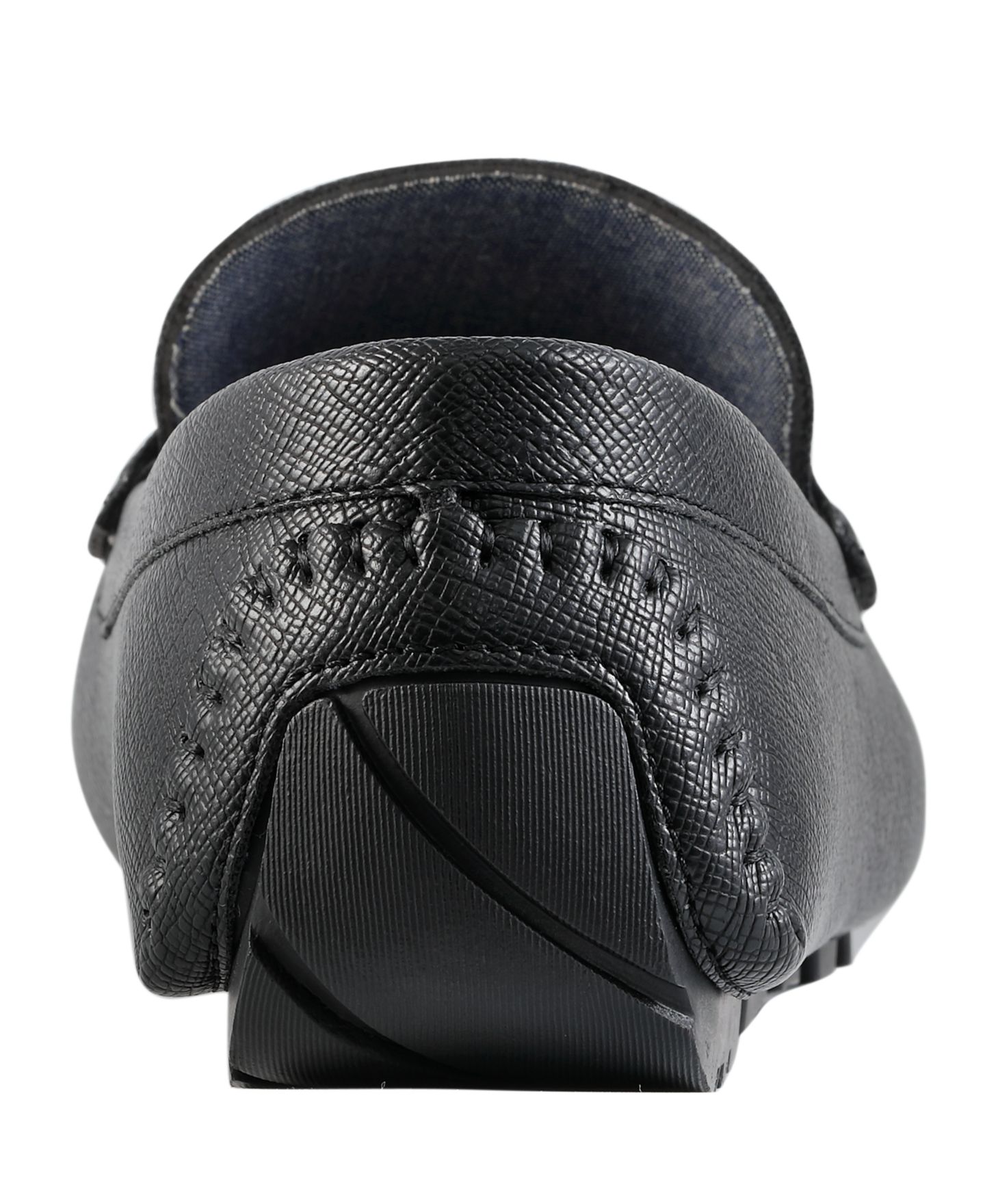 Мужские туфли Tommy Hilfiger Attle Moc Toe Driving, цвет: Чёрный — фото 5