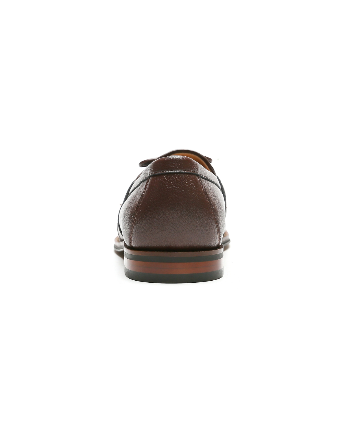 Tommy Hilfiger Men's Sohan Kilt Detail Tassel Loafers In Dark Brown