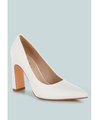 Shacarri Faux Leather Pumps