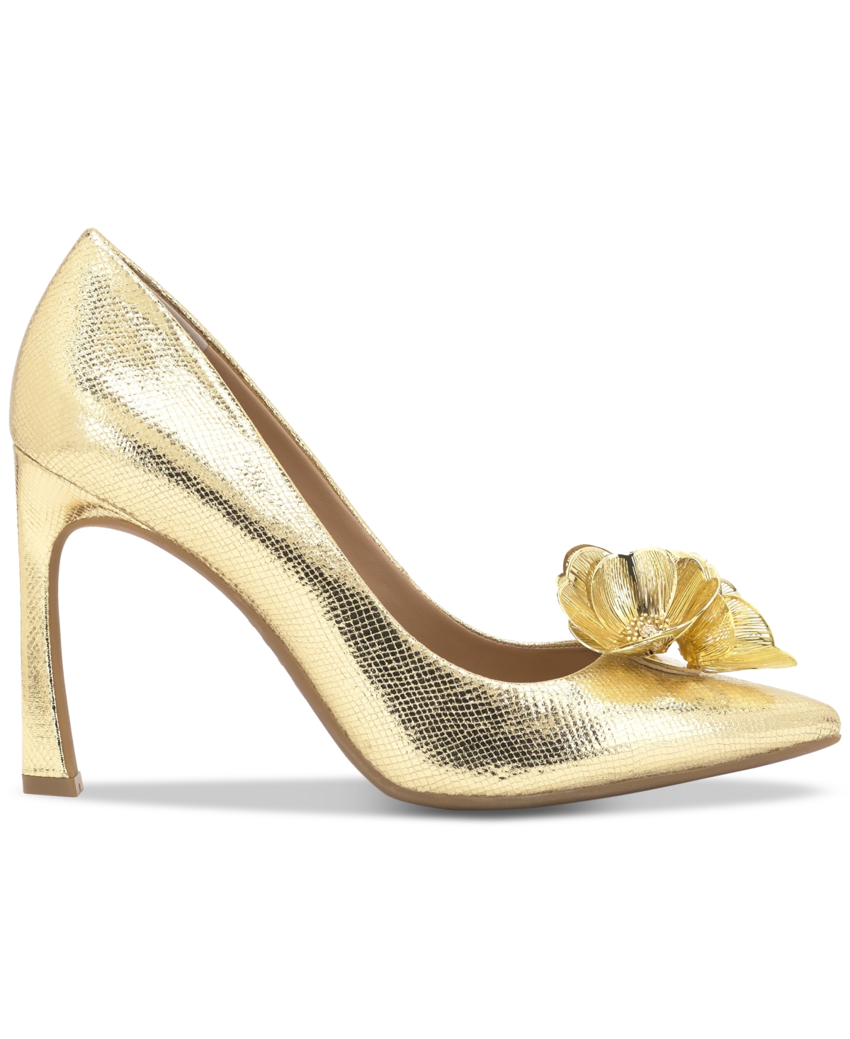 INC INTERNATIONAL CONCEPTS WOMEN'S KALEIA FLOWER PUMPS, CREATED FOR MACY'S 