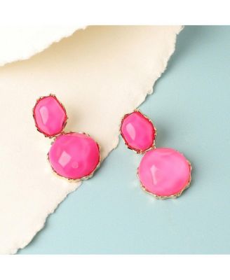 Pebbly Drop Earrings