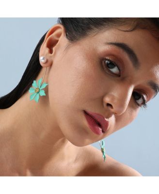 Floral Symphony Drop Earrings