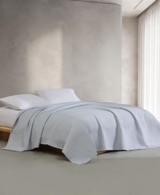 CLOSEOUT! Mini Channel Stitch Solid 3-Pc. Quilt Set, Queen