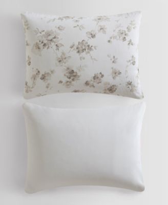 CLOSEOUT! Eternity Floral Cotton Gauze 3-Pc. Comforter Set, Queen