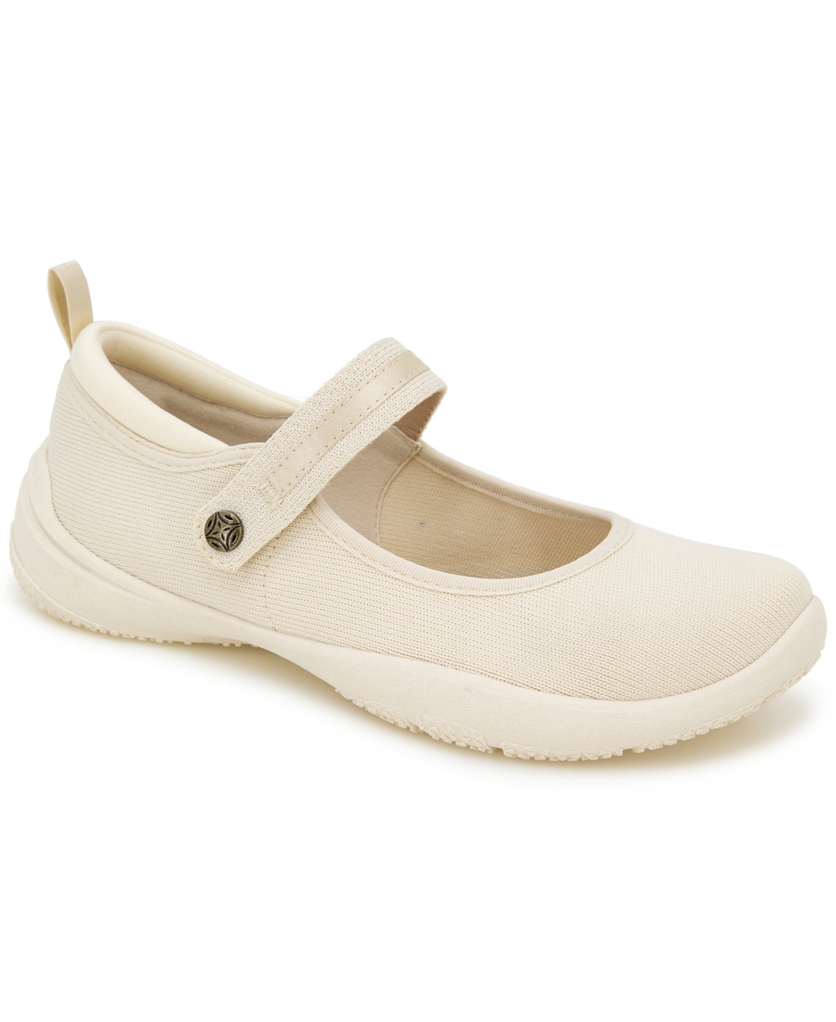 Women's Merry Mary Jane Flat Shoe - Taupe