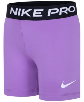 Nike - Little Girls Dri-FIT Jersey Logo Bike Shorts