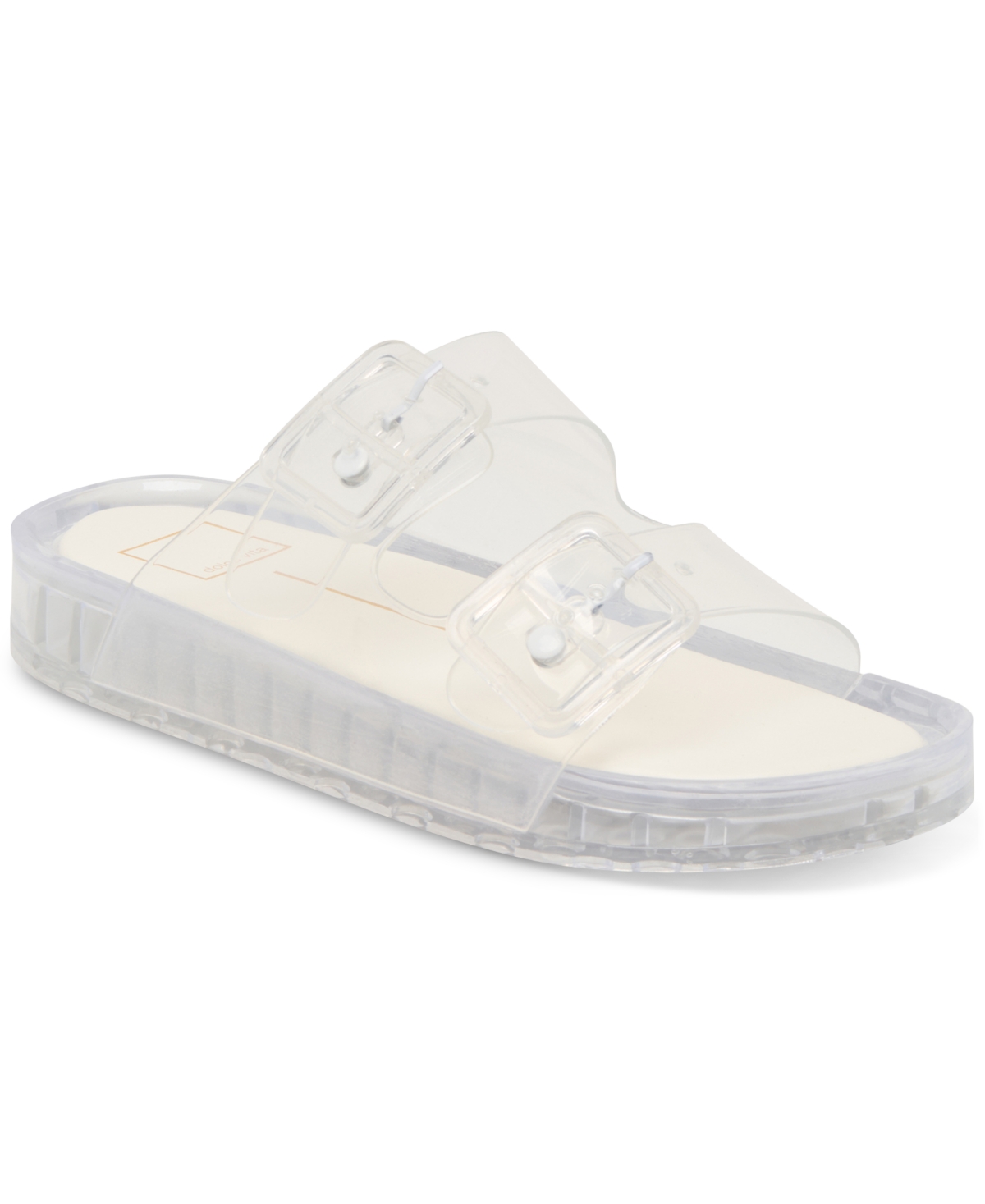 DOLCE VITA WOMEN'S JULIO JELLY DOUBLE-BAND JELLY FOOTBED SANDALS 