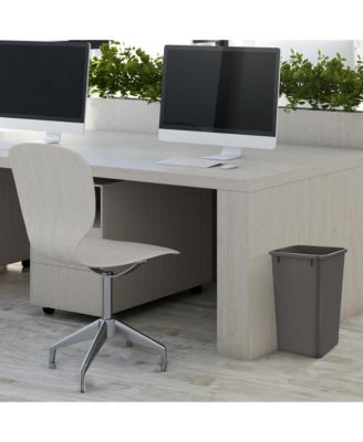 Polymer Replacement 27 qt. Trash Bin, Gray, 2 Pack, RV-1024-13-2