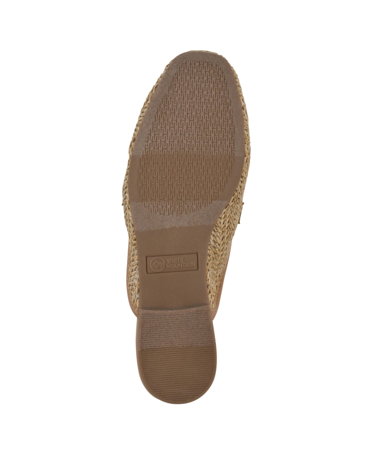 White Mountain Women's Bobbin Slip-on Mules In Dark Natural Smooth