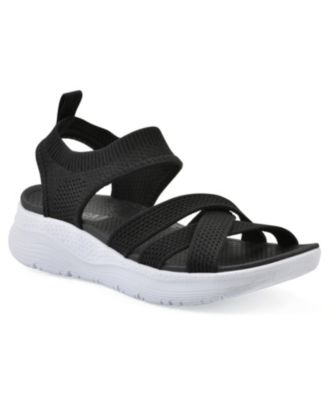 Women's Charry Round Toe Flat Sandals