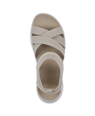 Women's Charry Round Toe Flat Sandals