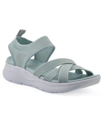 Women's Charry Round Toe Flat Sandals