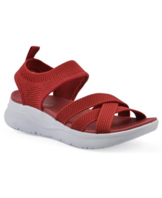 Women's Charry Round Toe Flat Sandals