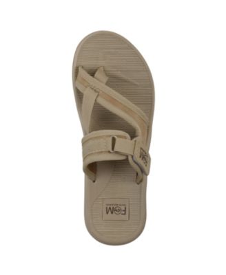 Women's Basket Round Toe Flat Sandals