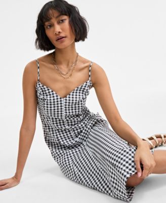 Women's Mommy & Me Gingham High-Low Midi Dress, Exclusively at Macy's