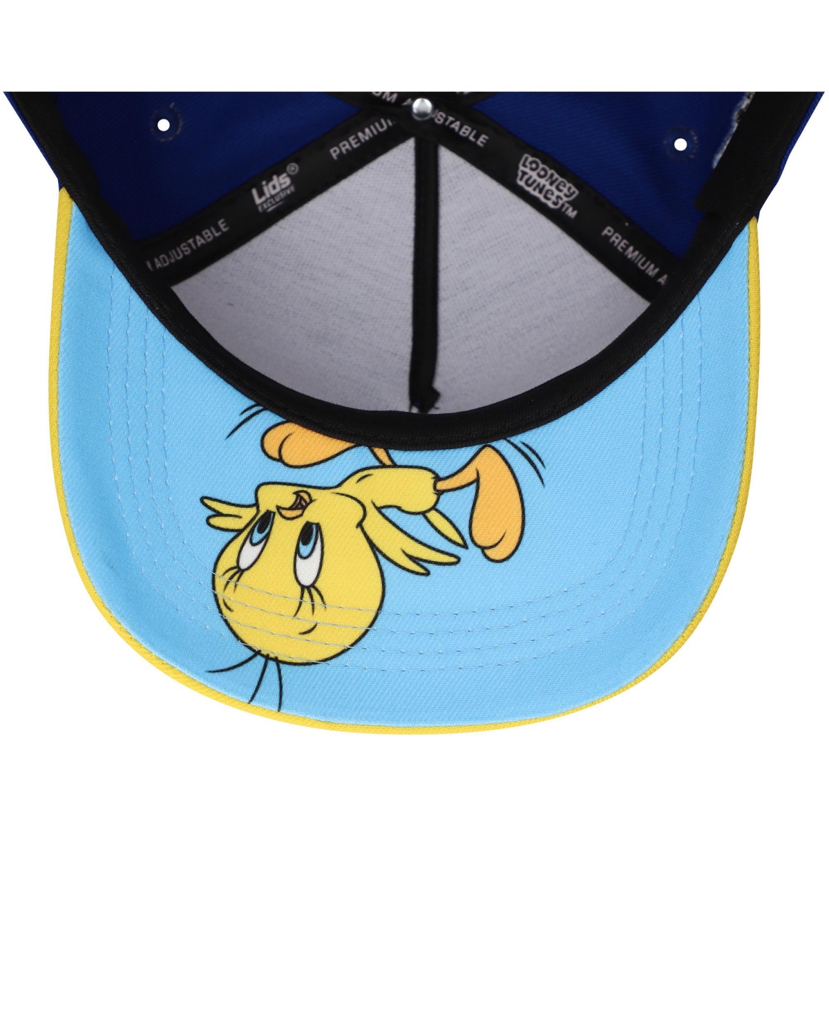 Lids Men's Blue Looney Tunes Tweety Bird A-frame Adjustable Hat In Blue