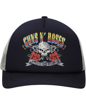 Men's Black Guns N’ Roses Appetite For Destruction Trucker Adjustable Hat