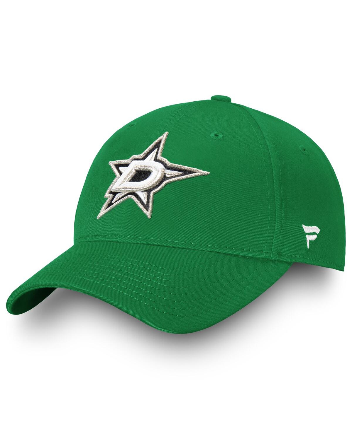 Fanatics Men's Kelly Green Dallas Stars Core Adjustable Hat In Kelly Green
