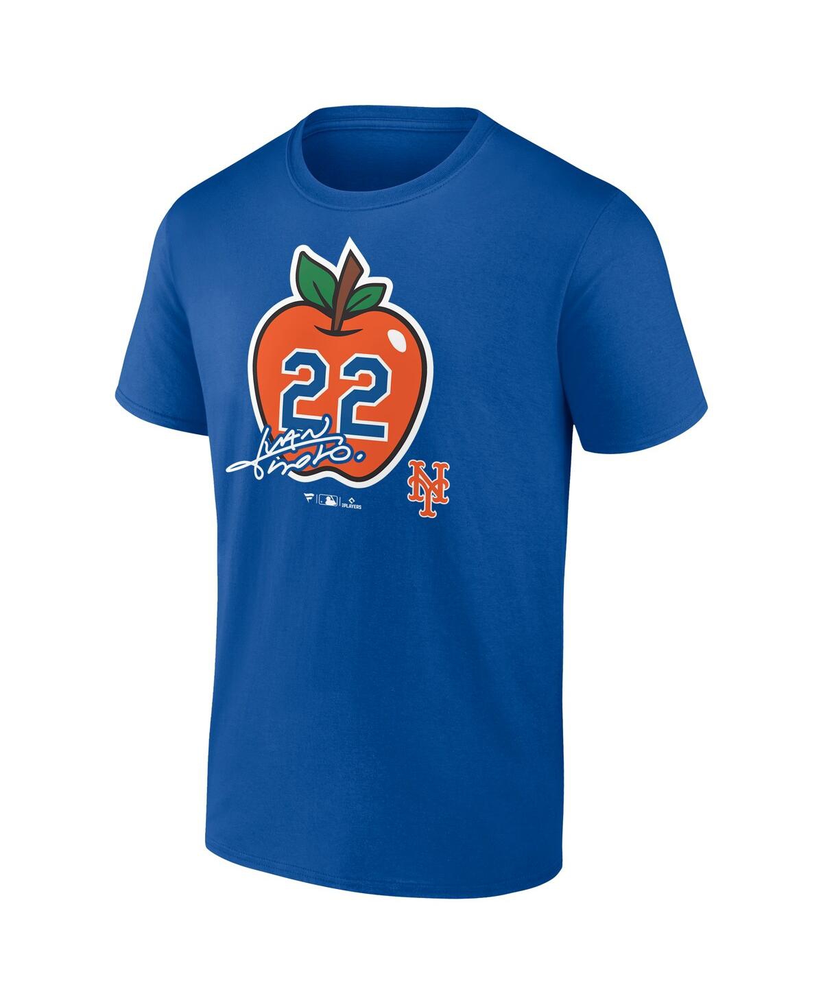 Fanatics Men's Juan Soto Royal New York Mets Player Number T-shirt In Royal