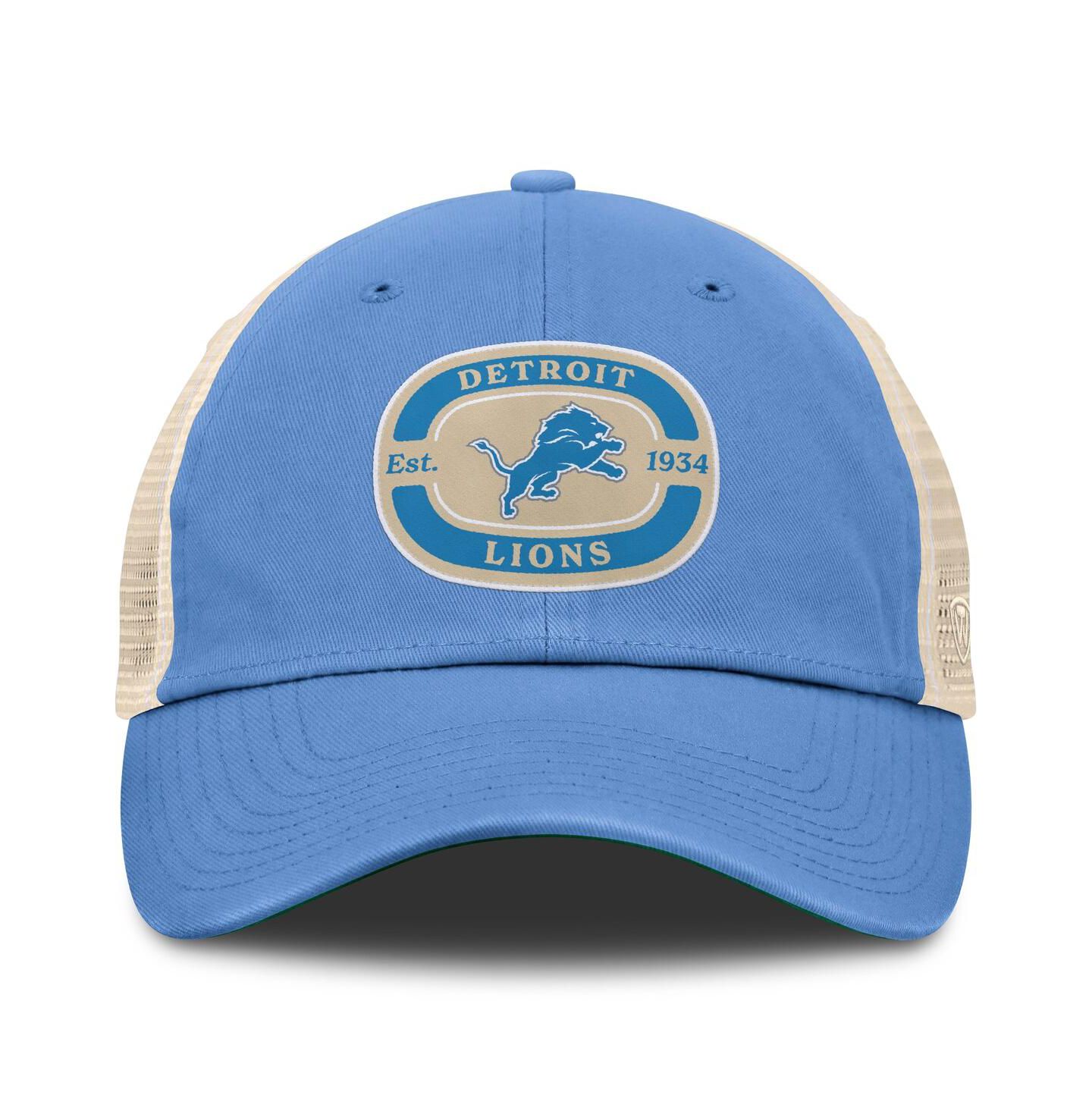 Мужская кепка Top of the World Blue Detroit Lions Team Patch Adjustable Hat — фото 4