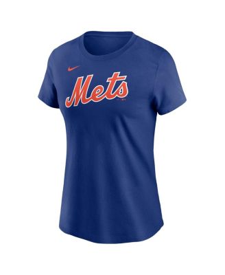 Women's Juan Soto Royal New York Mets Fuse Name Number T-Shirt