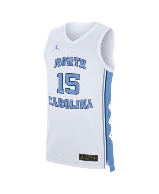 Men's Vince Carter White North Carolina Tar Heels Replica Basketball Jersey