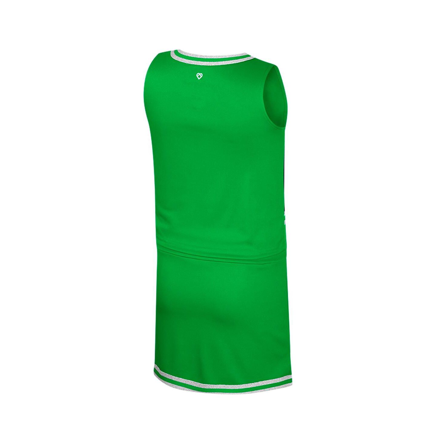 Комплект Colosseum Green Notre Dame Fighting Irish Cheerleader Top Skirt Set для девочек — фото 3