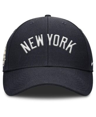 Men's Navy New York Yankees Rise Gaberdine Adjustable Hat