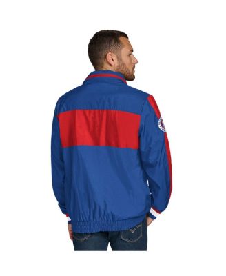 Men's Royal Buffalo Bills Gael Lightweight Half-Zip Hoodie Jacket