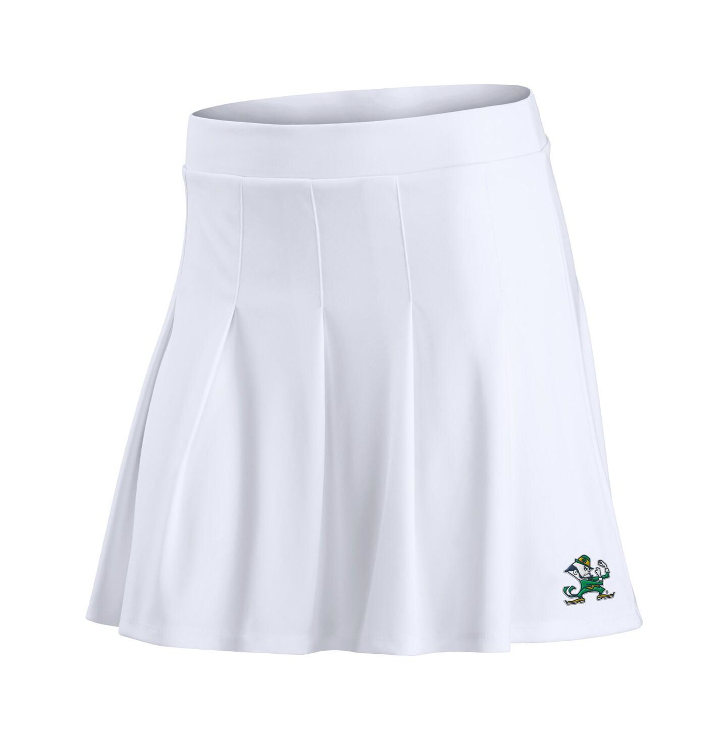 Женская юбка Fanatics White Notre Dame Fighting Irish Heritage Primary — фото 3